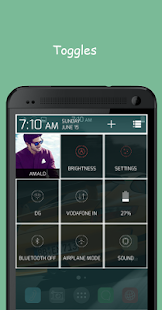 How to mod Aqua Blue CM11 theme lastet apk for bluestacks