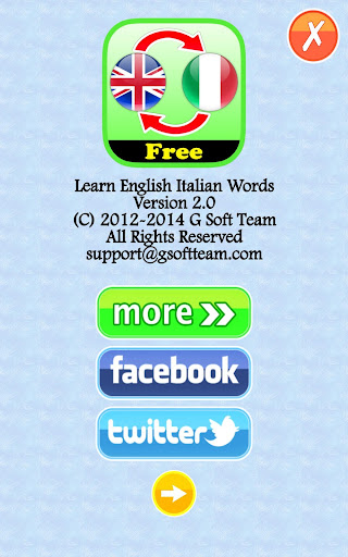 Learn English Italian Words