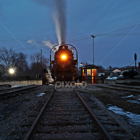 by Kevin Callahan - Transportation Railway Tracks