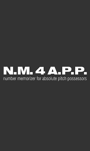 nm4app number memorizer