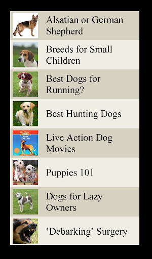 【免費書籍App】Dog Lists-APP點子