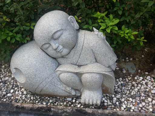 Sleeping Monk Statue