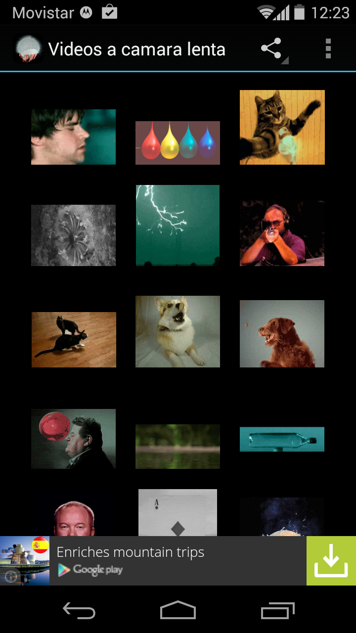Slow Motion Videos Screen 1