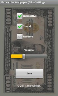 Money Live Wallpaper Screenshots 2