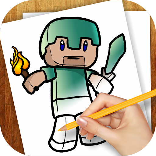 Learn to Draw Minecraft 家庭片 App LOGO-APP開箱王