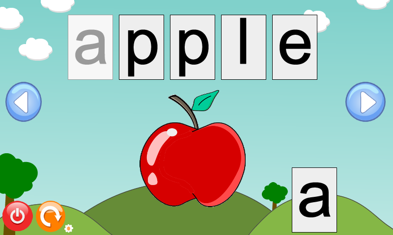 Autism Learning ABC and Words Screen 1
