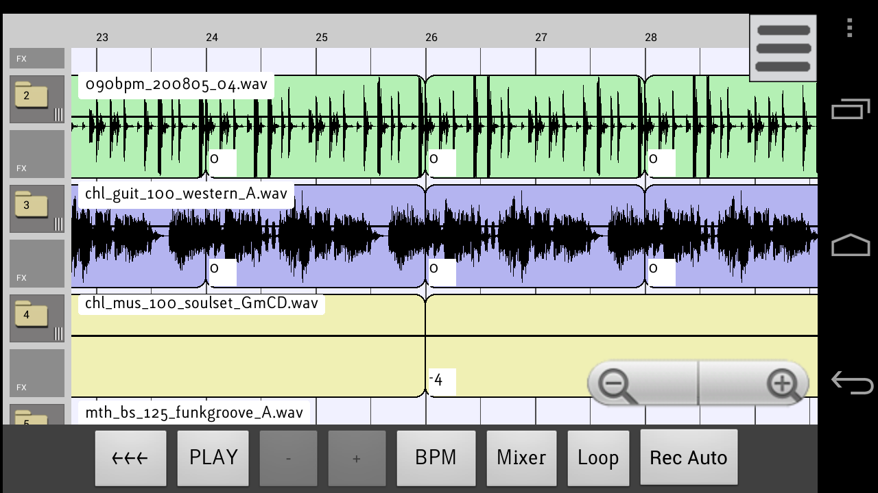 ReLoop Loop DAW - screenshot