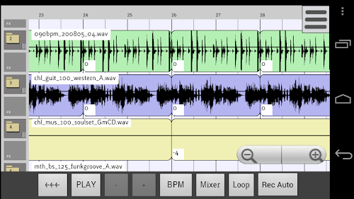 Android application ReLoop Loop DAW screenshort