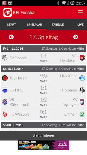 【免費運動App】KEI Fussball LiveTicker-APP點子