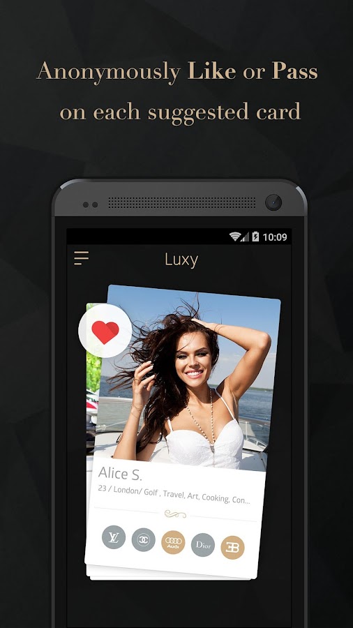 luxy millionaire dating app