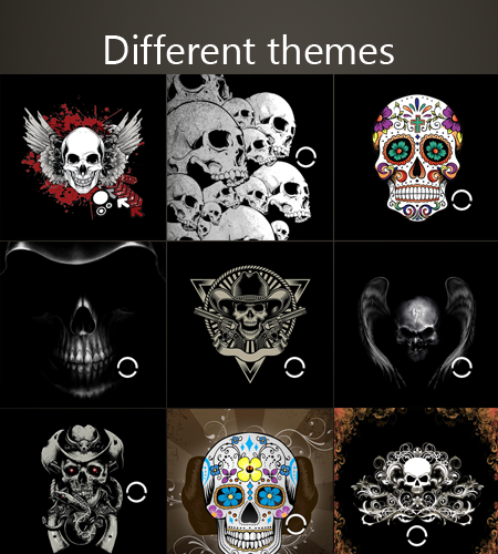 【免費個人化App】Skull Wear Watch Face-APP點子