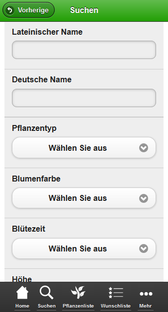 Pflanzensucher+ Pflanzenfinder Screen 2