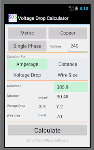 How to download Voltage Drop Calculator patch 2.0 apk for pc