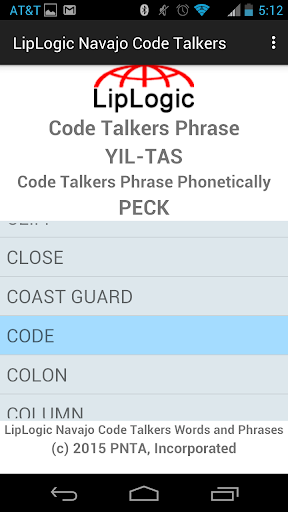 LipLogic Navajo Code Talkers