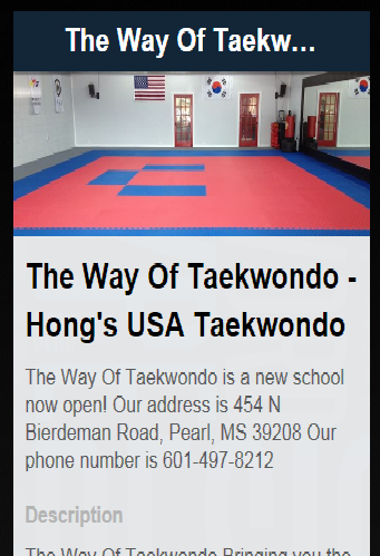 The Way Of Taekwondo