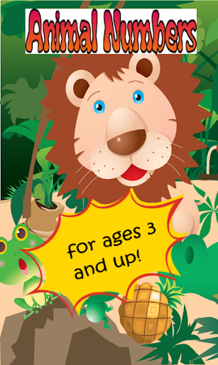 Animal Numbers Match for Kids