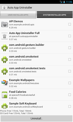 Auto App Uninstaller