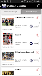 Section 3 Athletics Directory Screenshots 5
