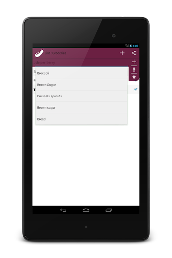 【免費生產應用App】Aubergine: Shopping list-APP點子