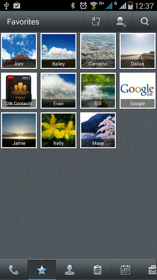 DW Contacts & Phone & Dialer - screenshot