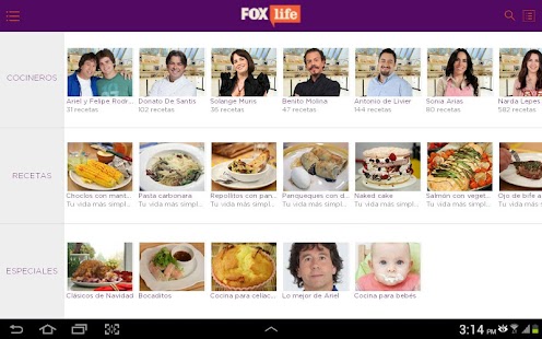 Lastest Recetas FOX Life APK for Android