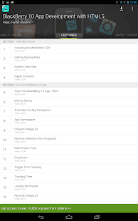 BlackBerry App Development - screenshot thumbnail