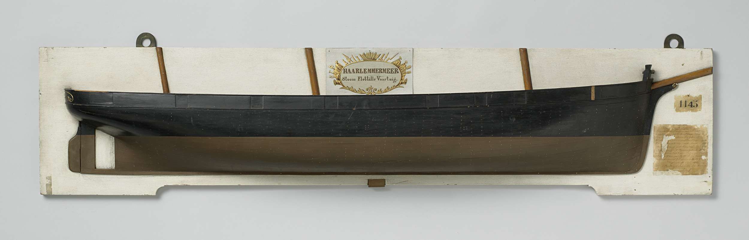 Half Model of a Screw Steamer