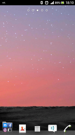 Shooting Star Live Wallpaper