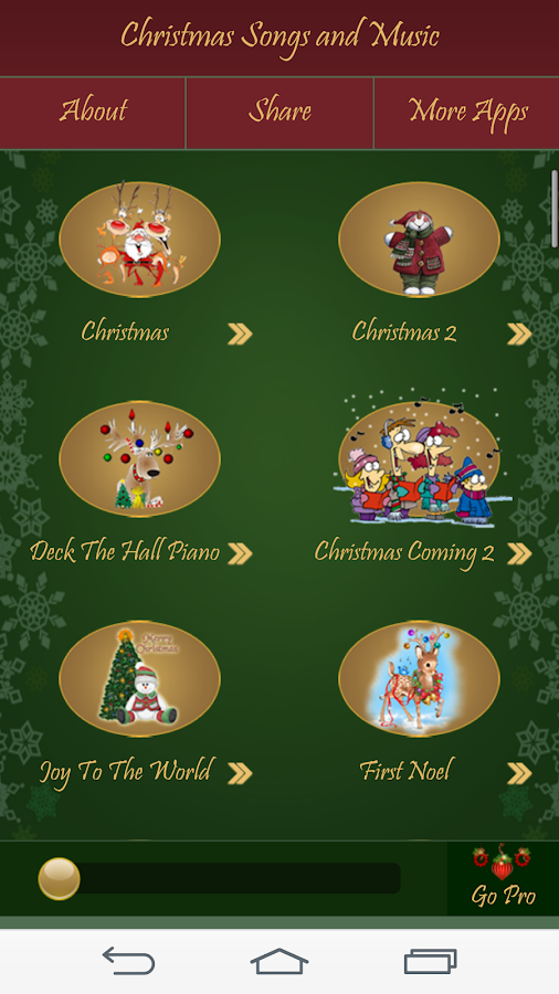 Christmas Songs and Music - screenshot
