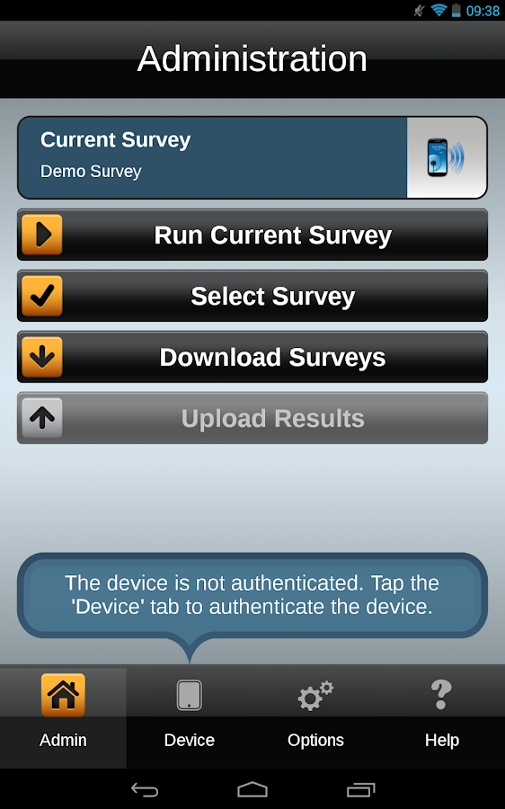    droid Survey Offline Forms- screenshot  