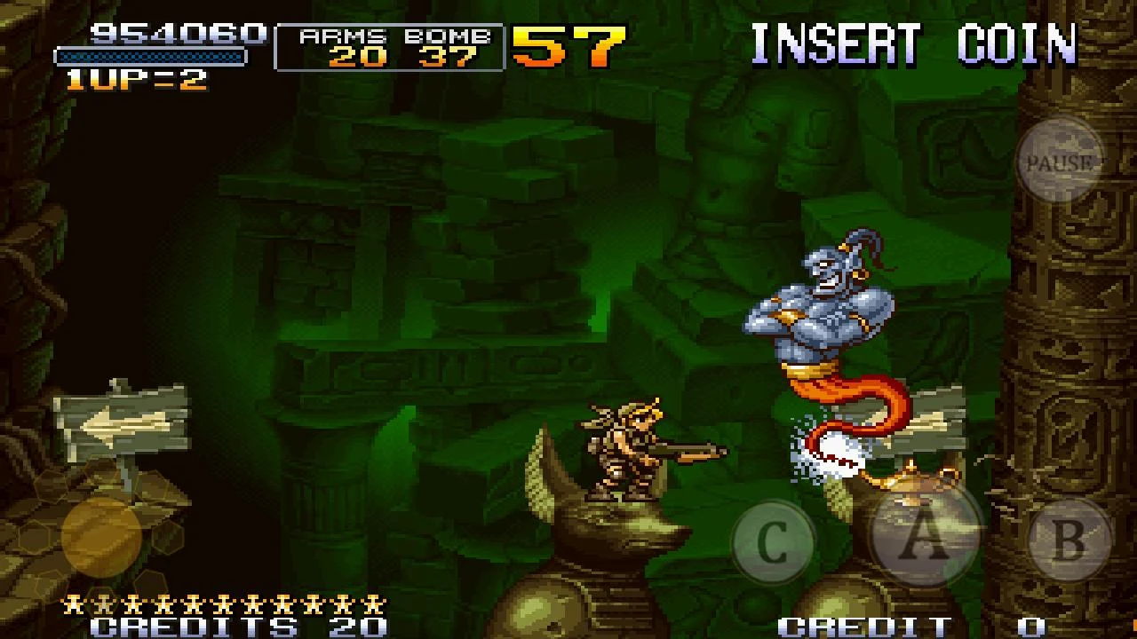    METAL SLUG X- screenshot  