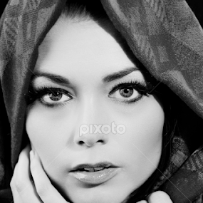 by Condie Friddle - Black & White Portraits & People