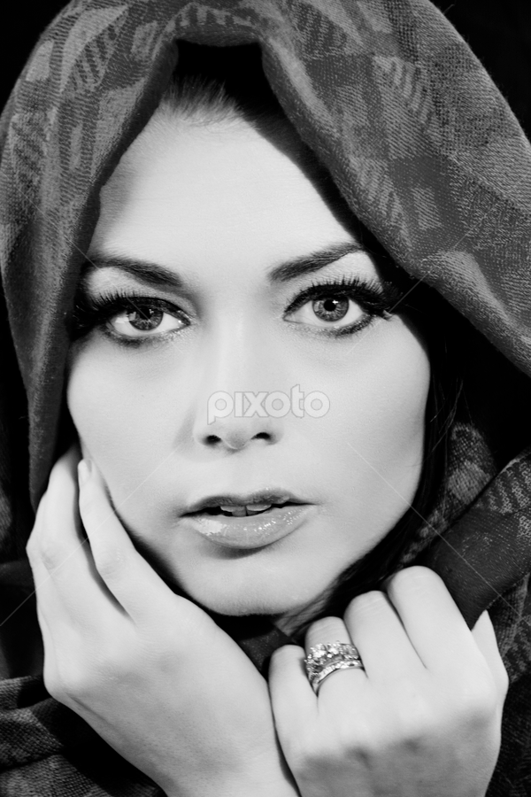 by Condie Friddle - Black & White Portraits & People