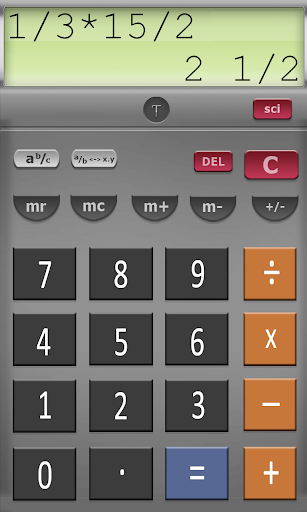 Scientific Fraction Calculator