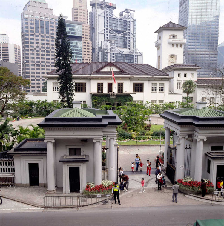 Government House in Hong Kong.