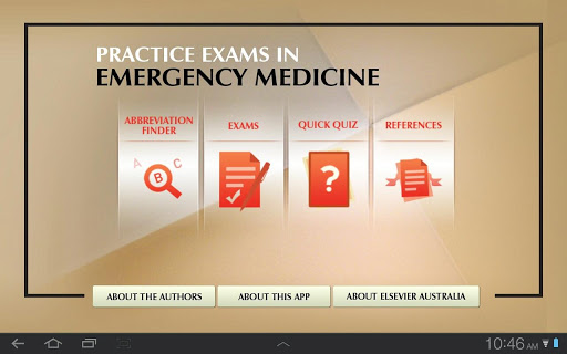 Emergency Med Exam for Tablet