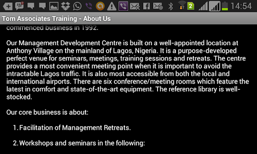 Free Download Tom Associates Training APK for Android