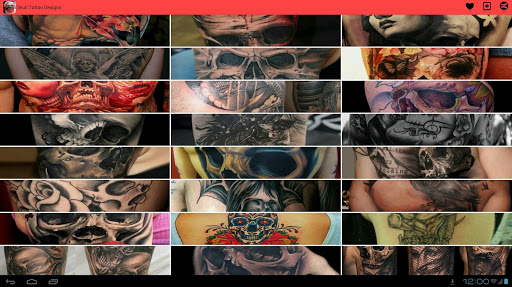 【免費生活App】Skull Tattoo Designs-APP點子