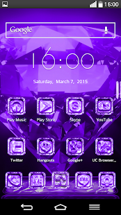 download Next Launcher Theme CrystalPur free