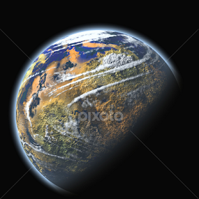 Earthlike.... as we know it....  by Bob Cossar - Illustration Sci Fi & Fantasy