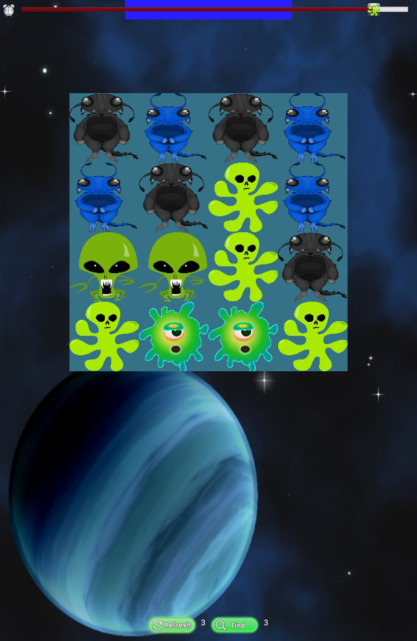 Alien Match for Kids No Ads Screen 3