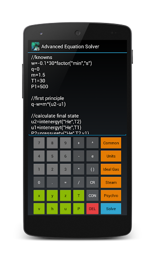 Advanced Equation Solver