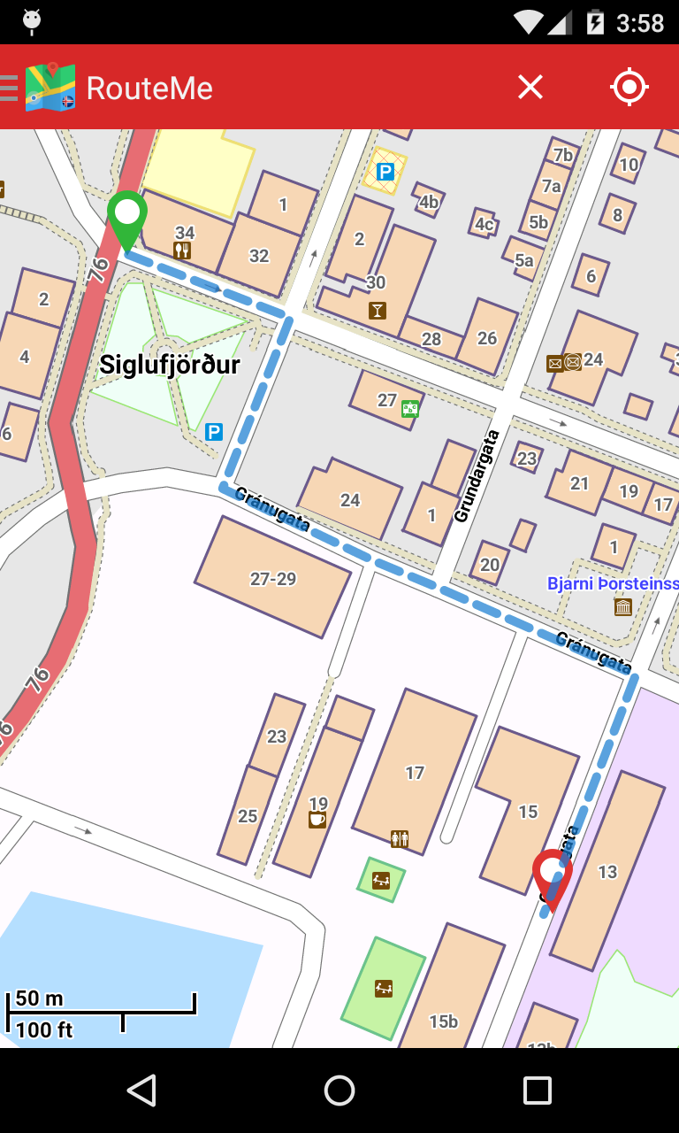 RouteMe Iceland Screen 3