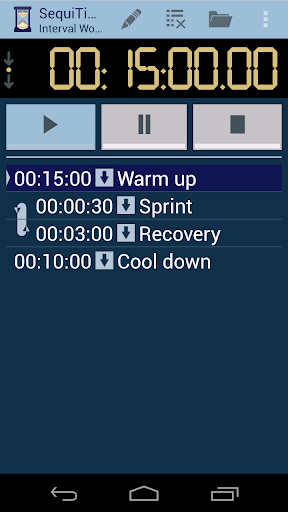 SequiTimer PRO interval timer