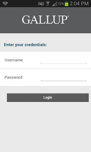 Gallup Mobile Reporting