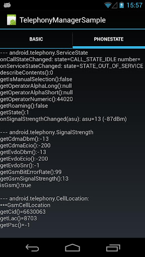 【免費通訊App】TelephonyManagerSample-APP點子