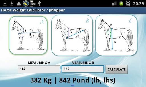 Horse Weight Calculator