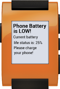 Free Download Phone Battery Status in Pebble APK for Android