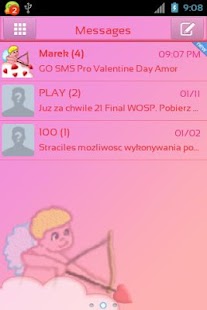 Free Download Valentine Day Amor for GO SMS APK