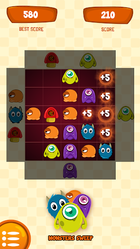 【免費休閒App】Monsters Sweep-APP點子